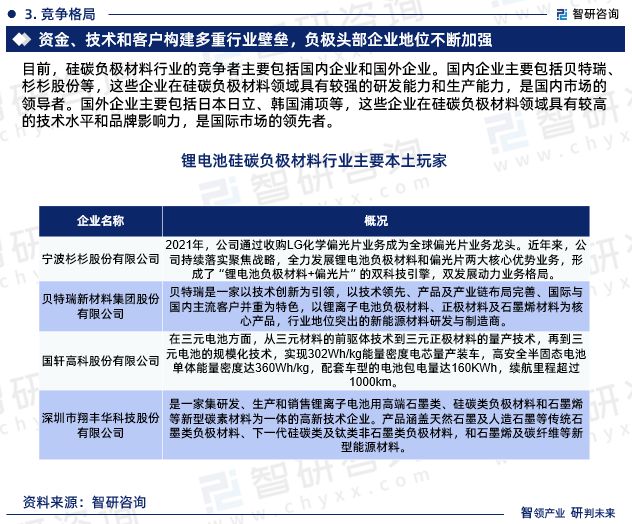 中国锂电池硅碳负极材料行业市场运行动态及投资潜力分析报告(图5)