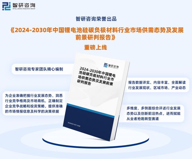 中国锂电池硅碳负极材料行业市场运行动态及投资潜力分析报告(图1)