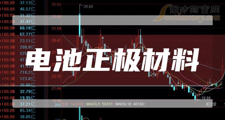 为您介绍！2024年电池正极材料龙头股全名单都在这里（3月4日）(图1)