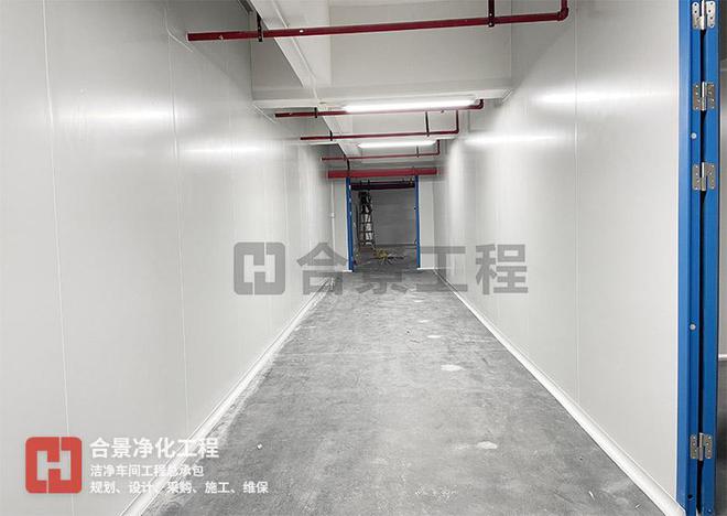 合景净化工程公司承建的广东锂离子电池净化车间建设项目已完成(图1)