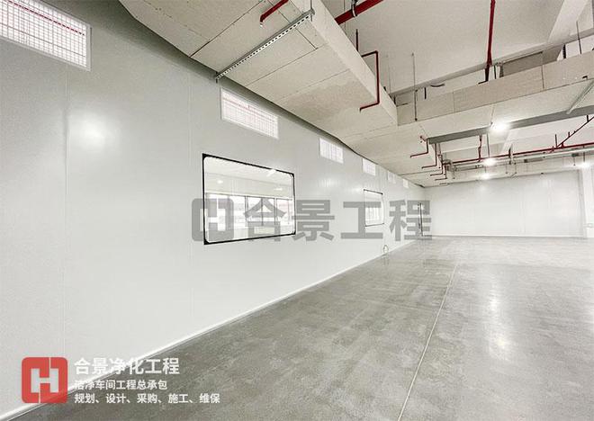 合景净化工程公司承建的广东锂离子电池净化车间建设项目已完成(图4)