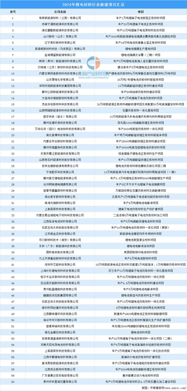 2024年中国锂电材料行业市场前景预测研究报告（简版）(图11)