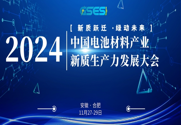 2024中国电池材料产业新质生产力发展大会(图1)