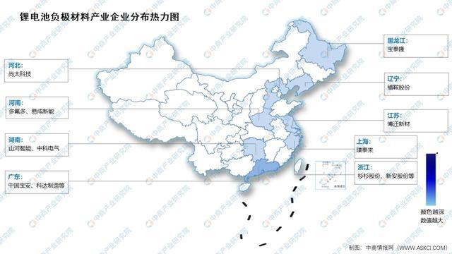 2024年中国锂电池负极材料出货量及企业分布情况预测分析(图2)