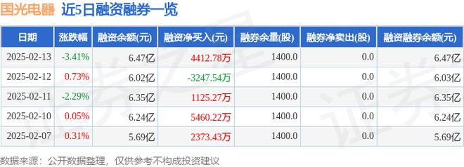 国光电器（002045）2月13日主力资金净卖出188亿元(图2)