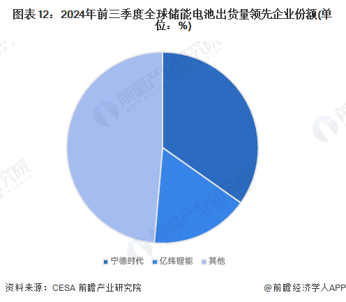 预见2025：《2025年中国储能电池行业全景图谱》（附市场现状、竞争格局和发展趋势等）(图12)