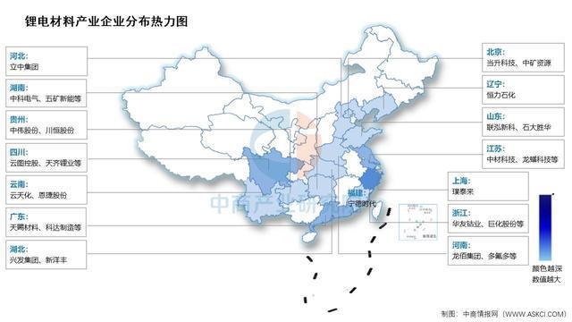 2025年中国锂电材料产业链梳理及投资热力地图(图16)