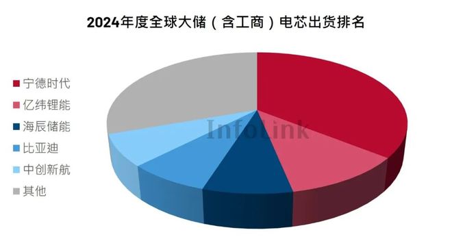 “九强围城”中企霸榜2024全球储能电芯背后的竞争逻辑(图2)