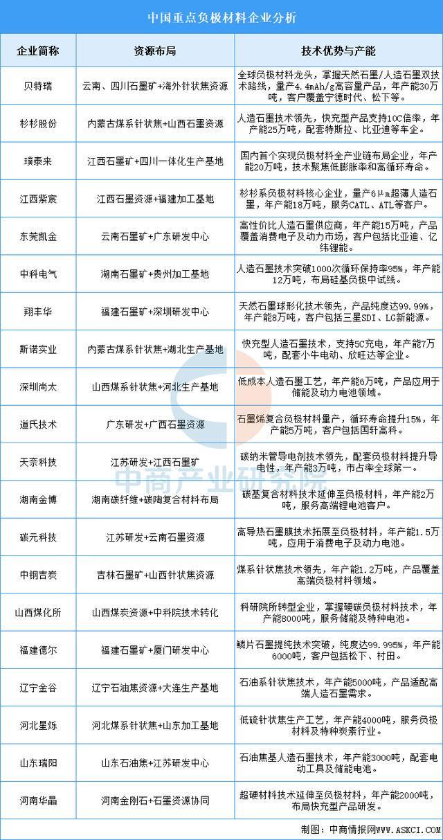 2025年中国负极材料行业市场前景预测研究报告（简版）(图7)