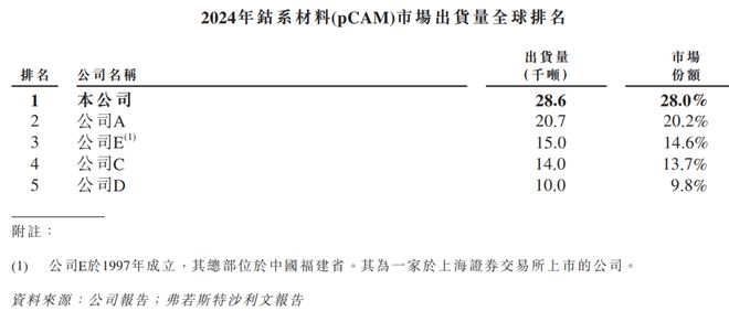 冠军企业:十年磨一剑全球前驱体龙头加速成长(图5)