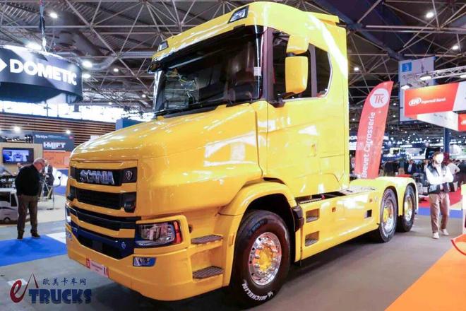 新款斯堪尼亚爆改长头卡车问世雷诺推出电驱桥重卡？Solutrans2025展会前沿盘点(图7)